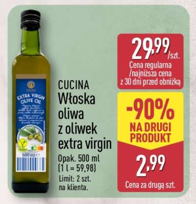 CUCINA Włoska oliwa z oliwek extra virgin
