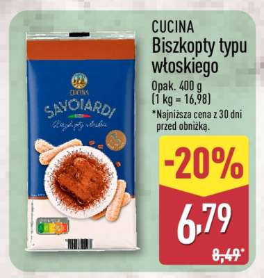 CUCINA Biszkopty typu włoskiego