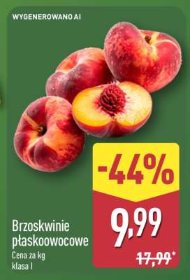 Brzoskwinie płaskoowocowe