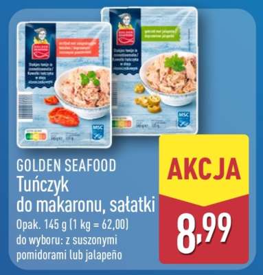 GOLDEN SEAFOOD Tuńczyk do makaronu, sałatki