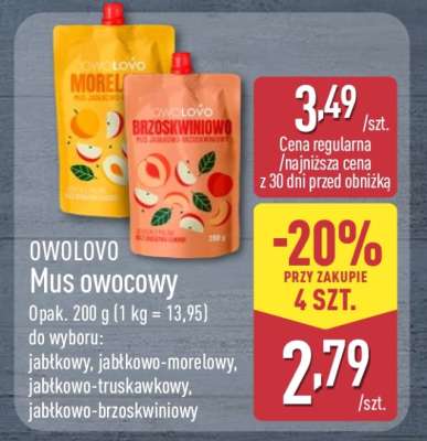 OWOLOVO Mus owocowy