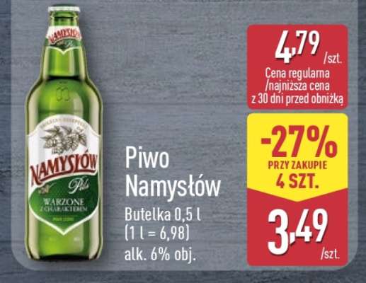 Piwo NAMYSŁÓW