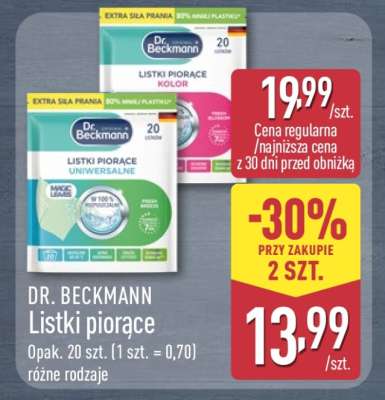 DR. BECKMANN Listki piorące