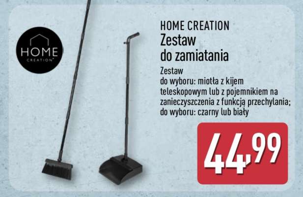 HOME CREATION Zestaw do zamiatania