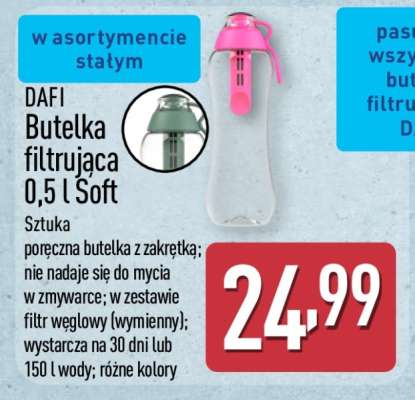DAFI Butelka filtrująca 0,5 l Soft