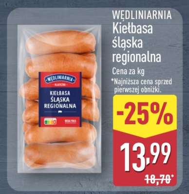 WĘDLINIARNIA KIEŁBASA ŚLĄSKA REGIONALNA