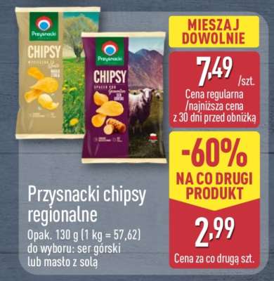 Przysnacki chipsy regionalne