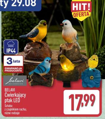 BELAVI Ćwierkający ptak LED