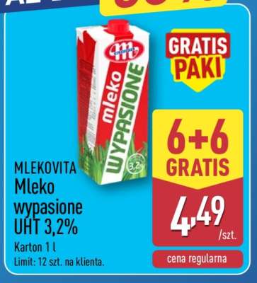 Mlekovita Mleko wypasione UHT 3,2%