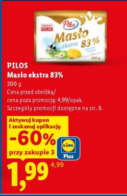PILOS Masło ekstra 83%