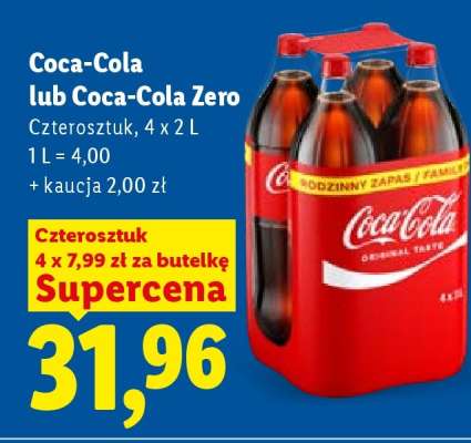 Coca-Cola lub Coca-Cola Zero
