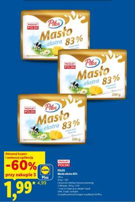 PILOS Masło ekstra 83%