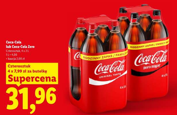 Coca-Cola lub Coca-Cola Zero