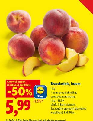 Brzoskwinie, luzem