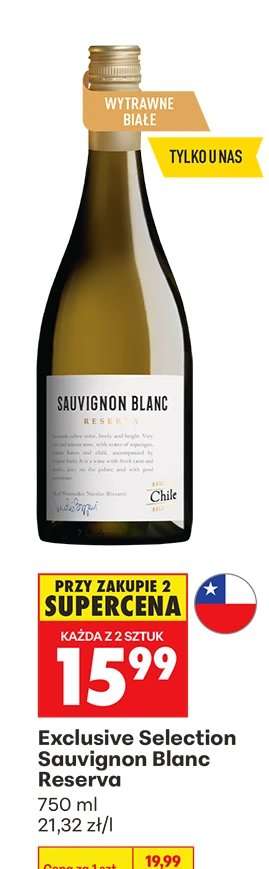 Exclusive Selection Sauvignon Blanc Reserva