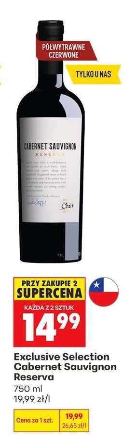 Exclusive Selection Cabernet Sauvignon Reserva