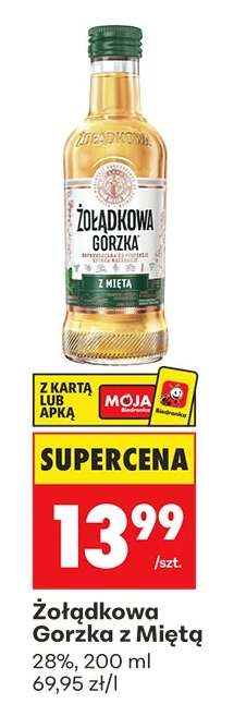 ŻOŁĄDKOWA GORZKA Z MIĘTĄ