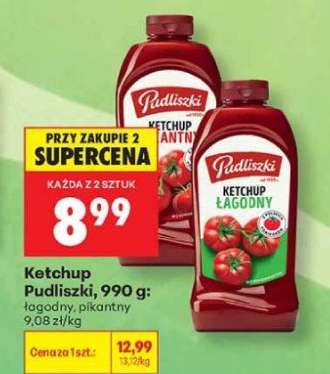 Ketchup Pudliszki, 990 g