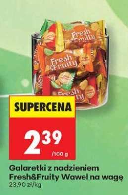 Galaretki z nadzieniem Fresh & Fruity Wawel na wagę