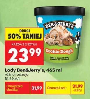Lody Ben&Jerry’s, 465 ml