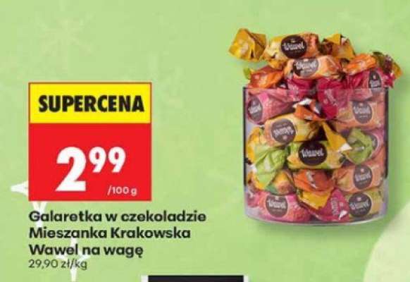 Galaretka w czekoladzie Mieszanka Krakowska Wawel na wagę