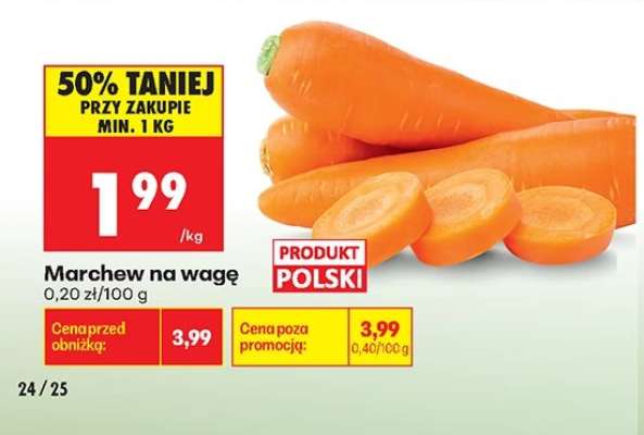 marchew na wage