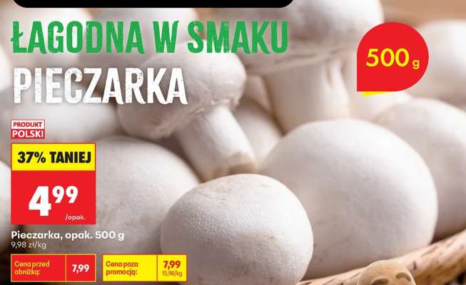 Pieczarka opak 500 g