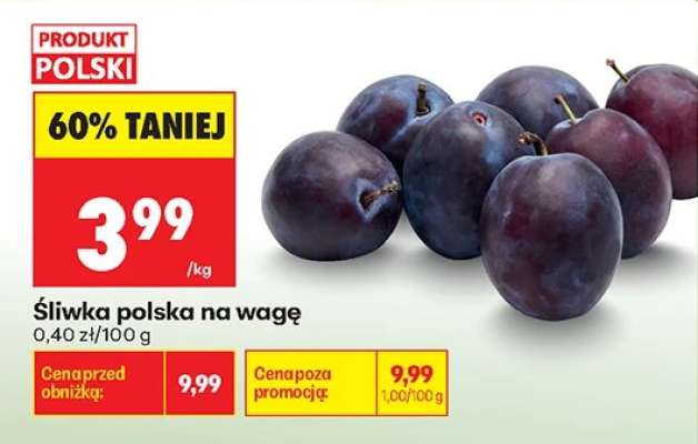 Śliwka polska na wagę