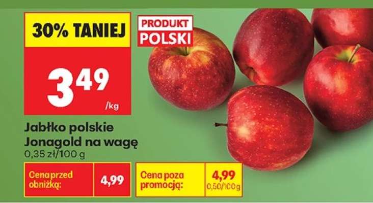 Jabłko polskie Jonagold na wagę