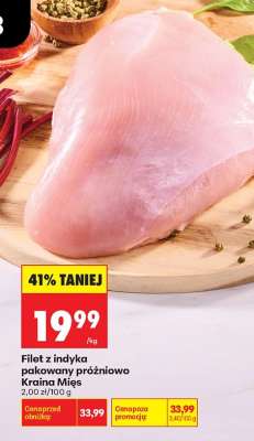 Filet z indyka pakowany próżniowo Kraina Mies
