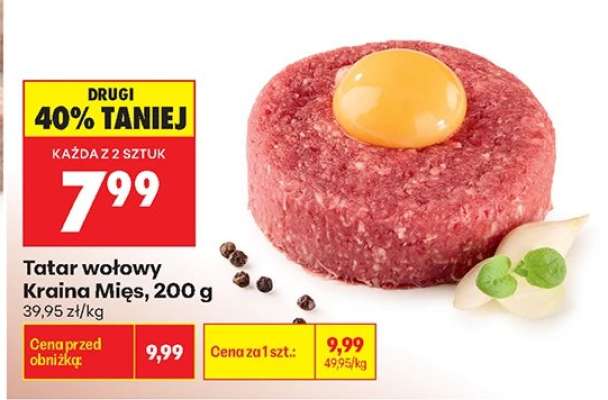 Tatar wołowy Kraina Mięs 200 g