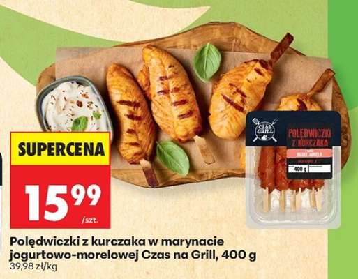 Polędwiczki z kurczaka w marynacie jogurtowo morelowej Czas na Grill 400 g