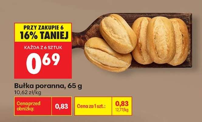 Bułka poranna 65 g