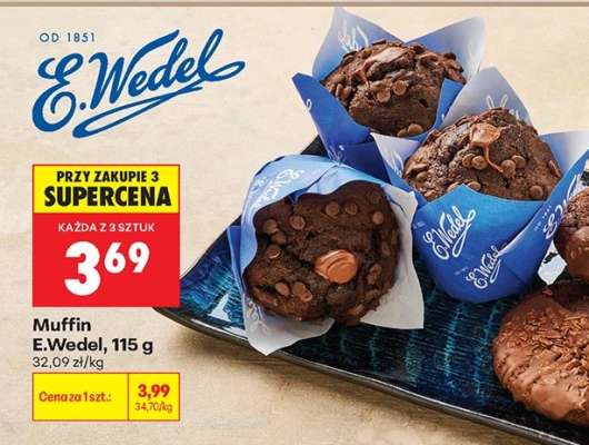Muffin E.Wedel, 115 g