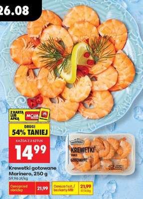 Krewetki gotowane Marinero 250 g