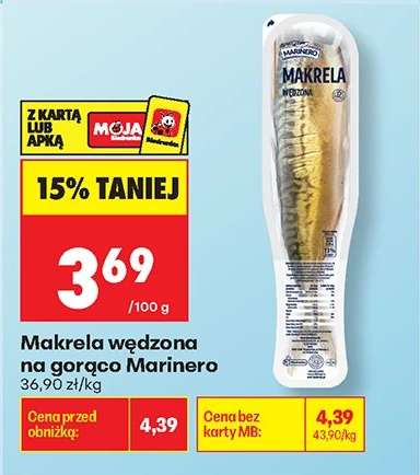 Makrela wędzona na gorąco Marinero