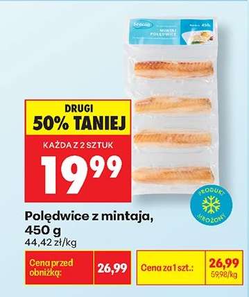 Poledwice z mintaja 450 g