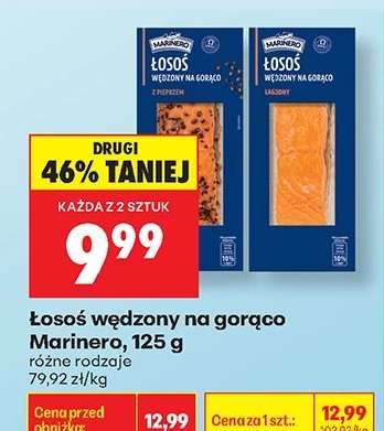 Łosoś wędzony na gorąco Marinero 125 g