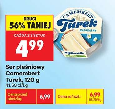 Ser pleśniowy Camembert Turek, 120 g