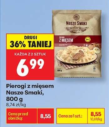 Pierogi z mięsem Nasze Smaki, 800 g