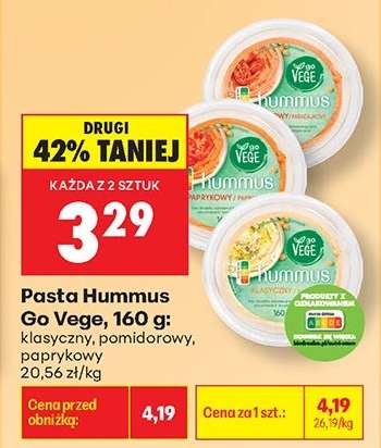 Pasta Hummus Go Vege, 160 g