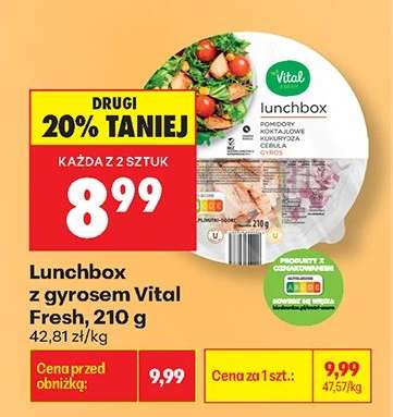 Lunchbox z gyrosem Vital Fresh 210 g