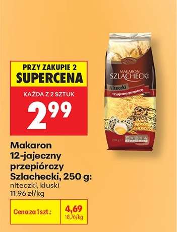 Makaron 12-jajeczny przepiórczy Szlachecki, 250 g