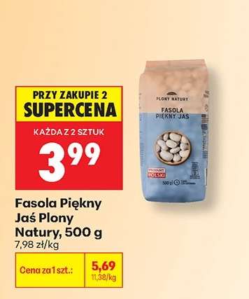 Fasola Piękny Jas Plony Natury 500 g
