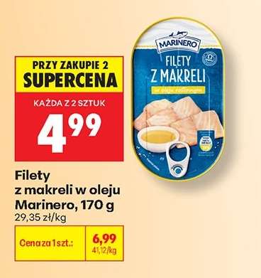 Filety z makreli w oleju Marinero , 170 g