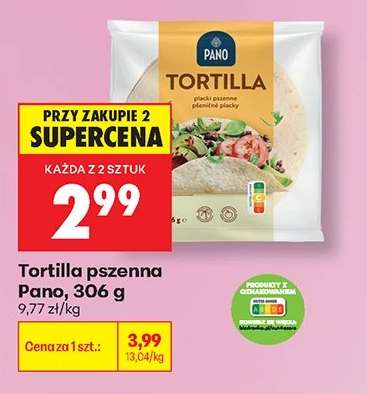 Tortilla pszenna Pano 306 g