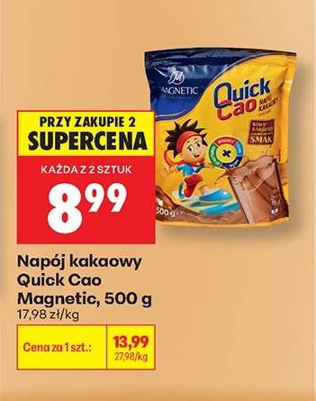 Napój kakaowy Quick Cao Magnetic 500 g