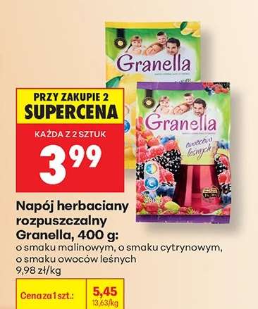 Napój herbaciany rozpuszczalny Granella, 400 g
