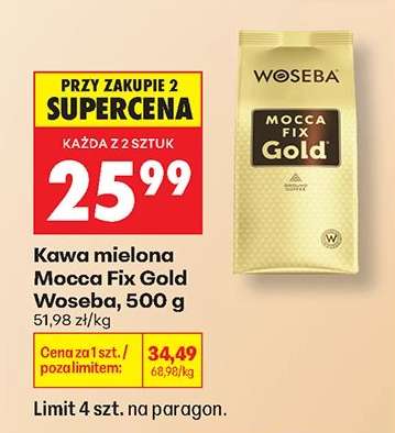 Kawa mielona Mocca Fix Gold Woseba 500 g