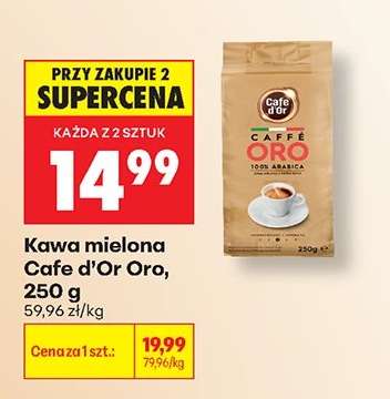 Kawa mielona Cafe d’Or Oro, 250 g